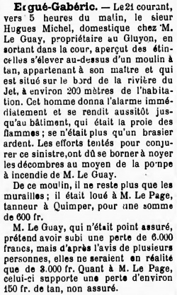 Union Agricole, 26 mars 1893