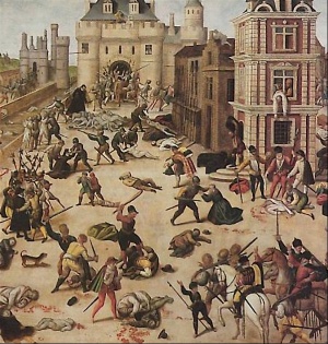 Le massacre de la St-Barthélémy