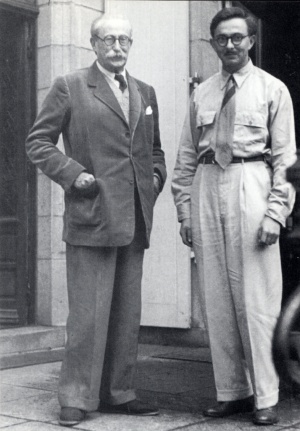 Léon Blum à Odet, 1946