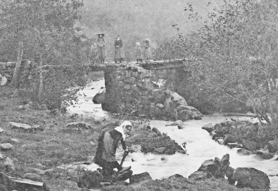 Le pont de Meil-Poul en 1902