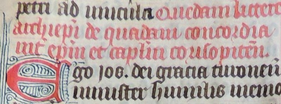 Folio 4, Cartulaire 56 de la BnF-Rochelieu
